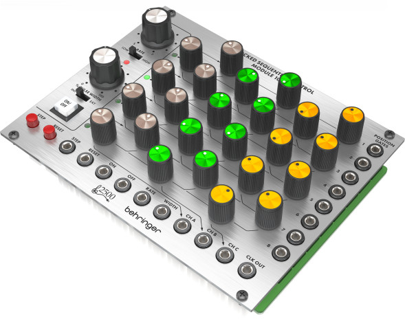 BEHRINGER CLOCKED SEQUENTIAL CONTROL MODULE 1027 — модуль Eurorack