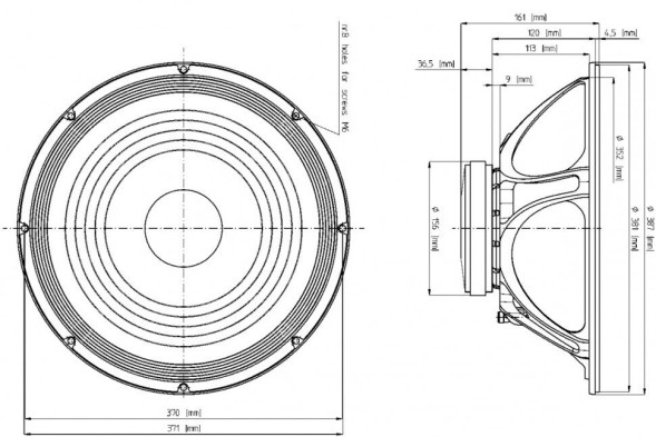 EIGHTEEN SOUND 15W500/8 — динамик