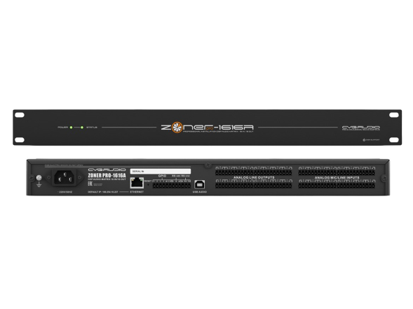 CVGAUDIO ZONER pro-1616A — матричный аудиопроцессор