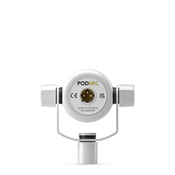 RODE PodMic WHITE — вокальный микрофон