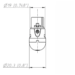 NEUTRIK NC3FRX — разъём