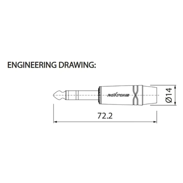 ROXTONE RJ3PP-NS-BN — разъём