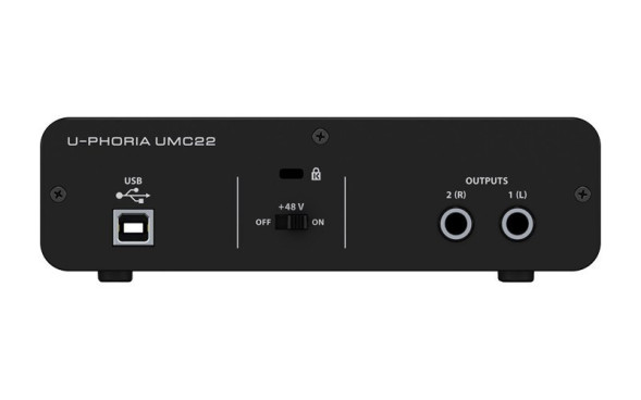 BEHRINGER UMC22 — аудиоинтерфейс