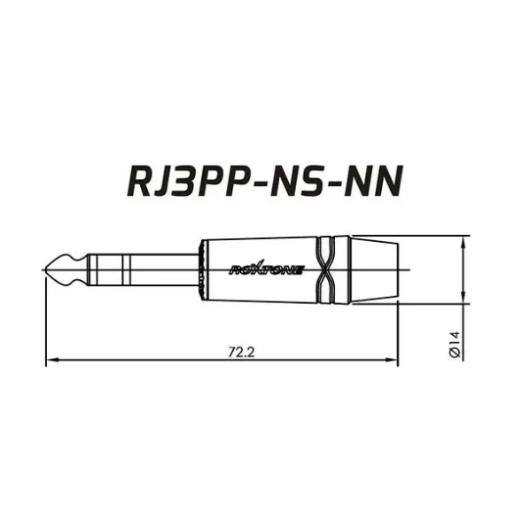 ROXTONE RJ3PP-NS-NN — разъём