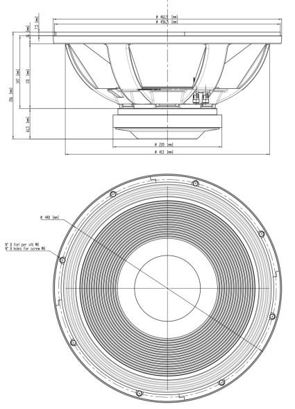 EIGHTEEN SOUND 18LW2420/8 — динамик