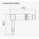 ROXTONE RJ3RPP-BK-BN — разъём