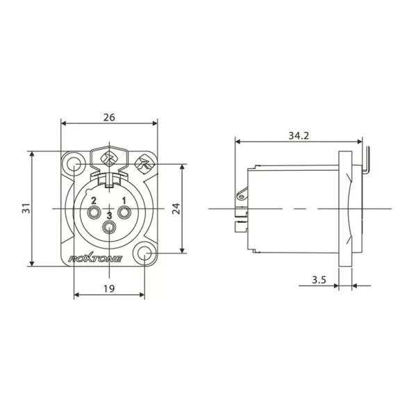Roxtone RX5FDWP-BG