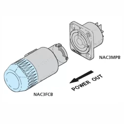 NEUTRIK NAC3FCB - — разъём