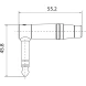 ROXTONE RJ3RPP-NS-NN — разъём