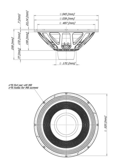 EIGHTEEN SOUND 21NLW4000/4 — динамик