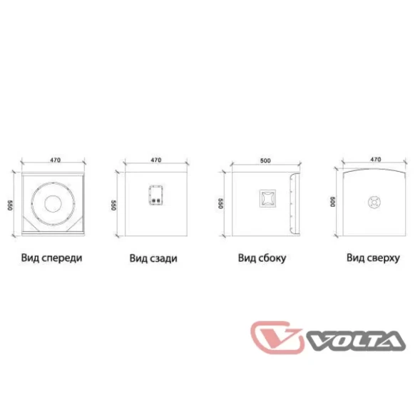 VOLTA MS-15A (б/у) (на — активный сабвуфер
