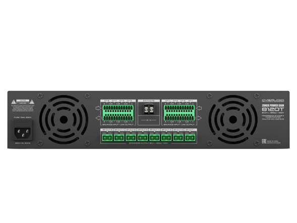 CVGAUDIO ZONER Power Gain 8120T — трансляционный усилитель