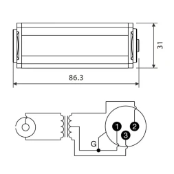 ROXTONE RA2DT-XMPF-BK — настенный громкоговоритель