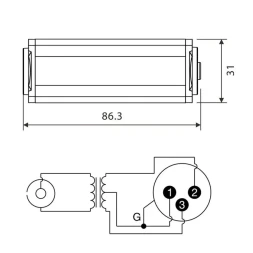 ROXTONE RA2DT-XMPF-RD — настенный громкоговоритель