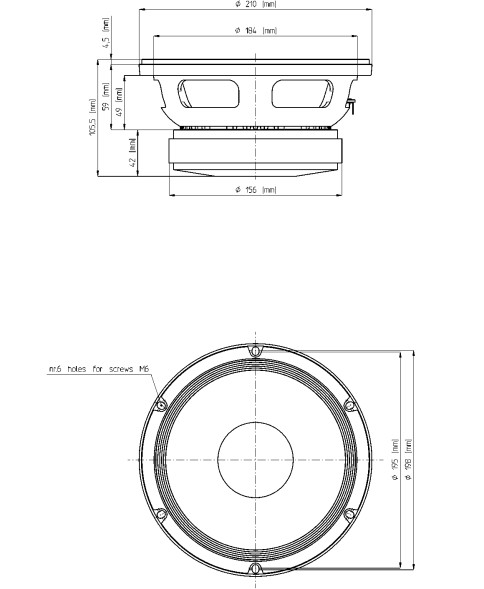 EIGHTEEN SOUND 8M400F/8 — динамик