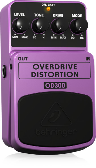 BEHRINGER OD300 — гитарная педаль