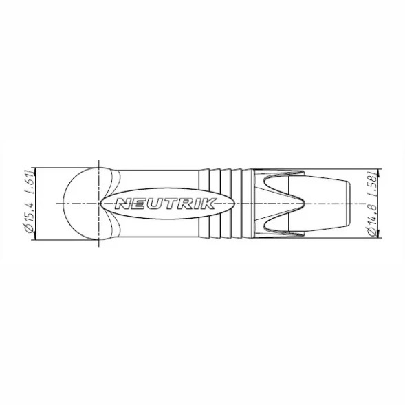 NEUTRIK NP2RX — разъём