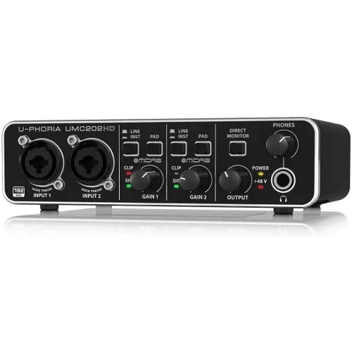 BEHRINGER U-PHORIA STUDIO PRO — комплект для звукозаписи