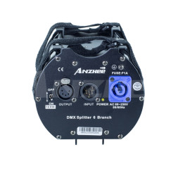 ANZHEE DMX Splitter 6 Branch 5 pin — DMX-сплиттер