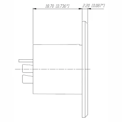 NEUTRIK NC3MP-B — разъём