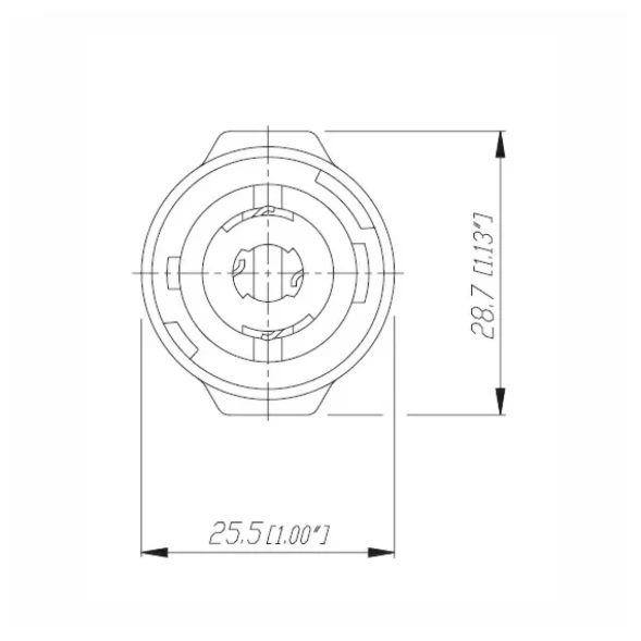NEUTRIK NL4MMX — переходник