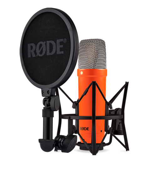RODE NT1 SIGNATURE ORANGE — студийный конденсаторный микрофон