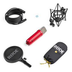 RODE NT1 SIGNATURE RED — студийный конденсаторный микрофон