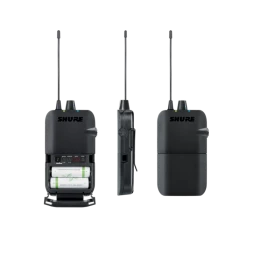 SHURE P3RK3E — поясной приёмник системы ушного мониторинга, 606–630 МГц