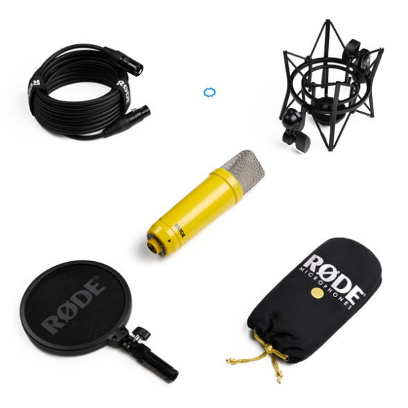 RODE NT1 SIGNATURE YELLOW — студийный конденсаторный микрофон