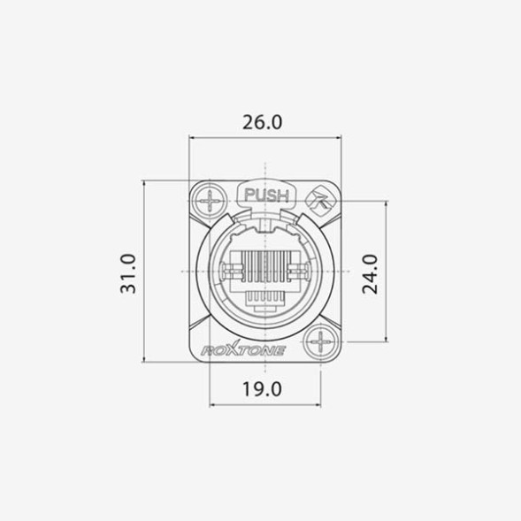 ROXTONE RE8FD5V — разъём