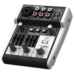 BEHRINGER 302USB — микшерный пульт с усилителем
