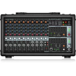 BEHRINGER PMP2000D — микшерный пульт с усилителем