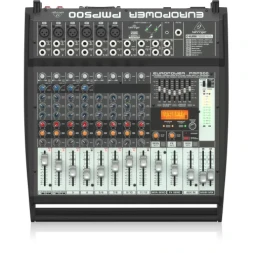 BEHRINGER PMP500 — микшерный пульт с усилителем