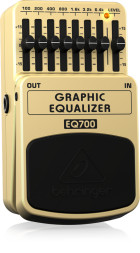 BEHRINGER EQ700 — педаль эквалайзер