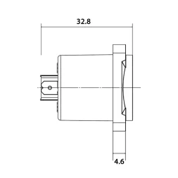 ROXTONE RS4MD-WP-T — разъём