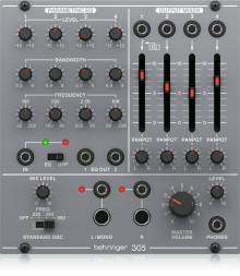 BEHRINGER 305 EQ/MIXER/OUTPUT — модуль Eurorack