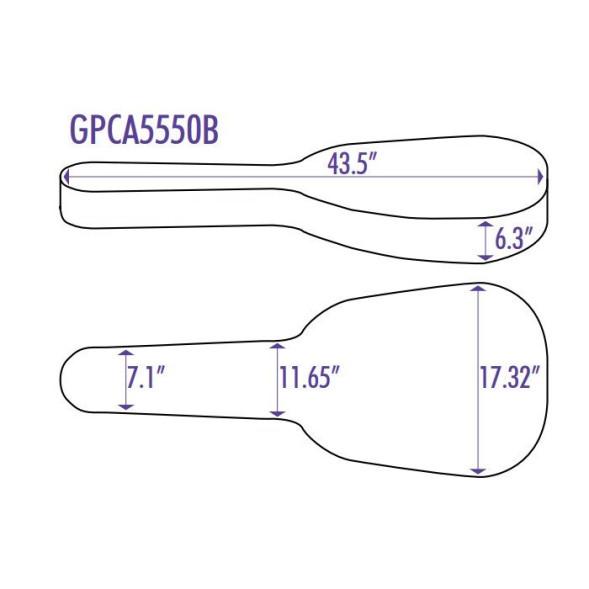 ONSTAGE GPCA5550B — кейс