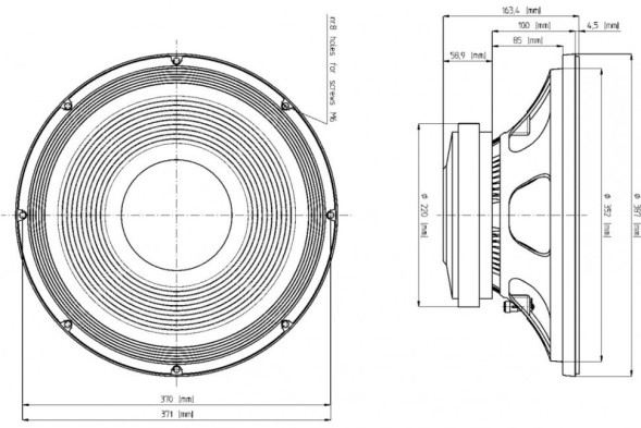 EIGHTEEN SOUND 15LW1401/4 — динамик