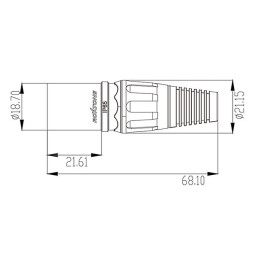 ROXTONE RE8MW-BK — комплектующие для разъёма