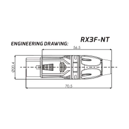 ROXTONE RX3F-NT — разъём