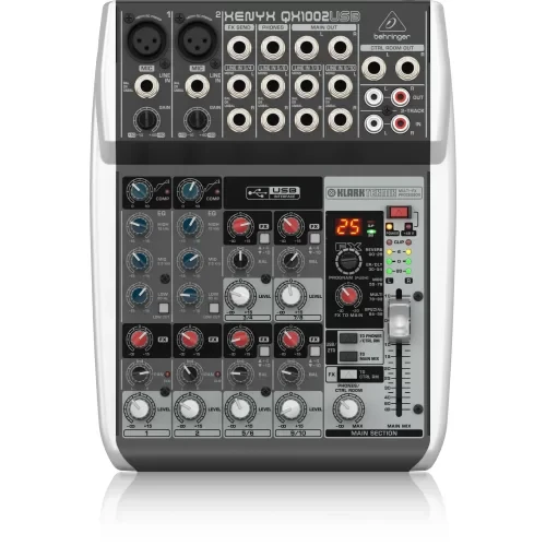 BEHRINGER QX1002USB — аналоговый микшерный пульт