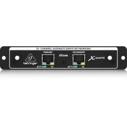 BEHRINGER X-DANTE — карта расширения