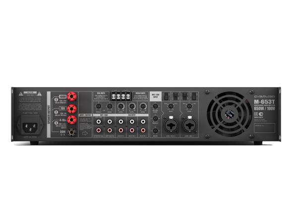 CVGAUDIO M-653T — трансляционный усилитель