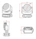 ANZHEE PRO H37x15Z-WASH — вращающаяся голова Wash