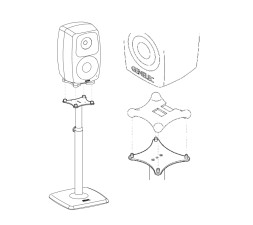 GENELEC 8260-415B — стойка для студийных мониторов