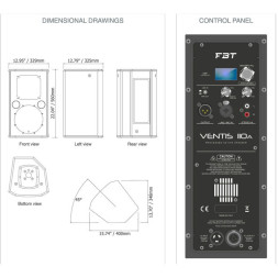 FBT VENTIS 110A — активная акустическая система