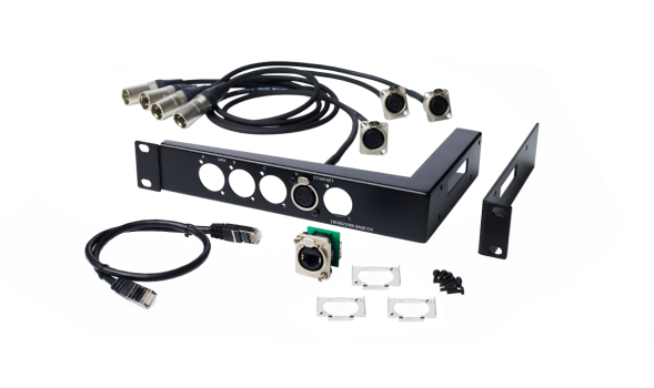 MA Lighting MA 4Port Node 19" rack mounting kit – XLR connectors