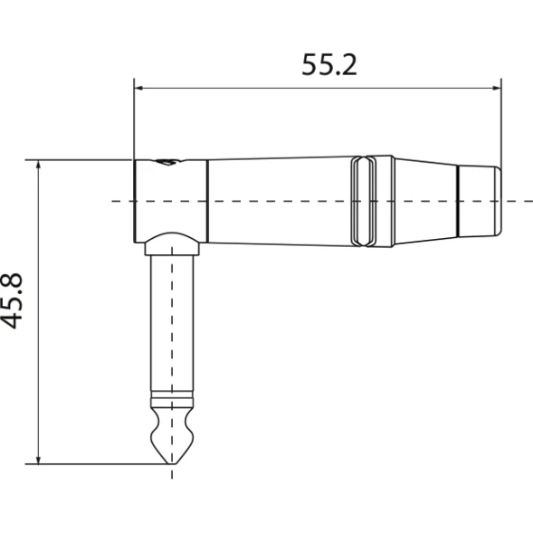 ROXTONE RJ2RPP-BK-NN (Ч/З) — разъём