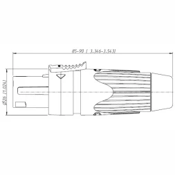 NEUTRIK NLT4FX - — разъём